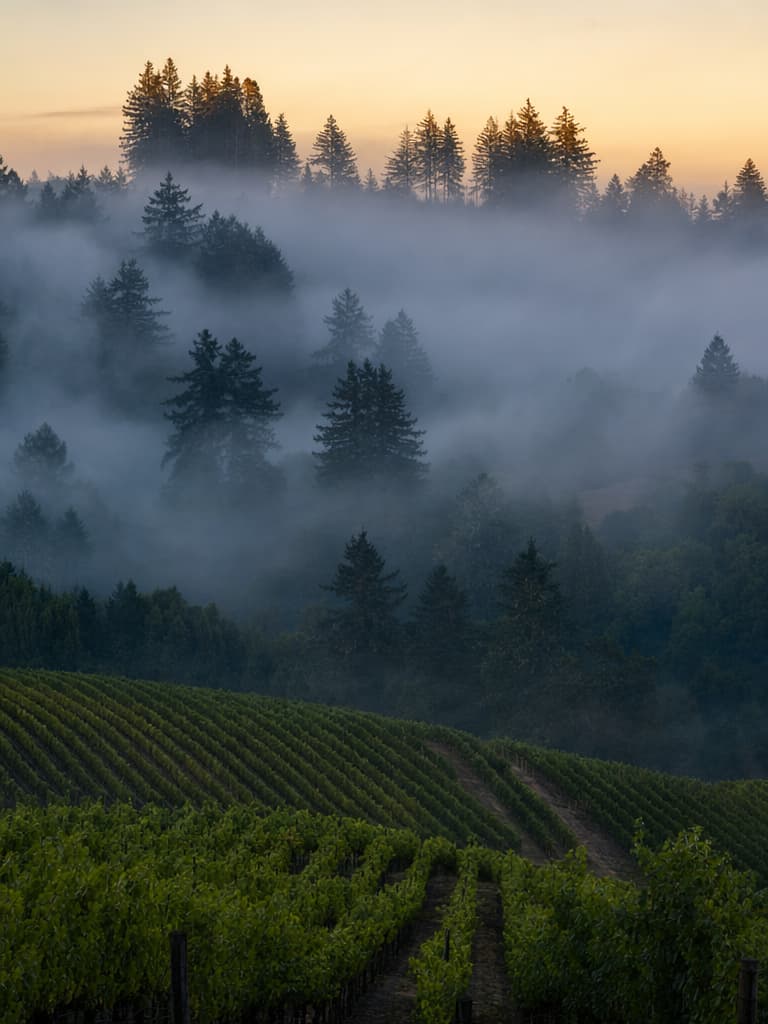 A working plot at Russian River Vineyards